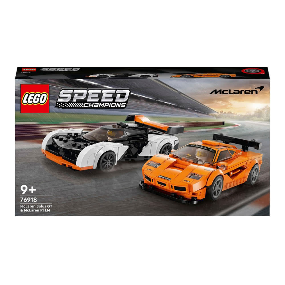 LEGO 樂高76918 SPEED 極速賽車系列 McLaren Solus GT McLaren F1 LM 賽車 超跑 積木