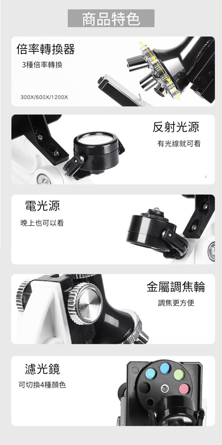 可切換4種顏色