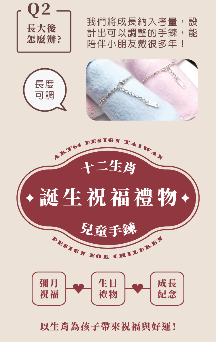 以生肖為孩子帶來祝福與好運