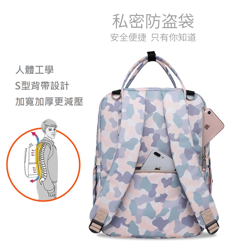 私密防盗袋 安全便捷只有你知道 人體工學 S型背帶設計 加寬加厚更減壓 