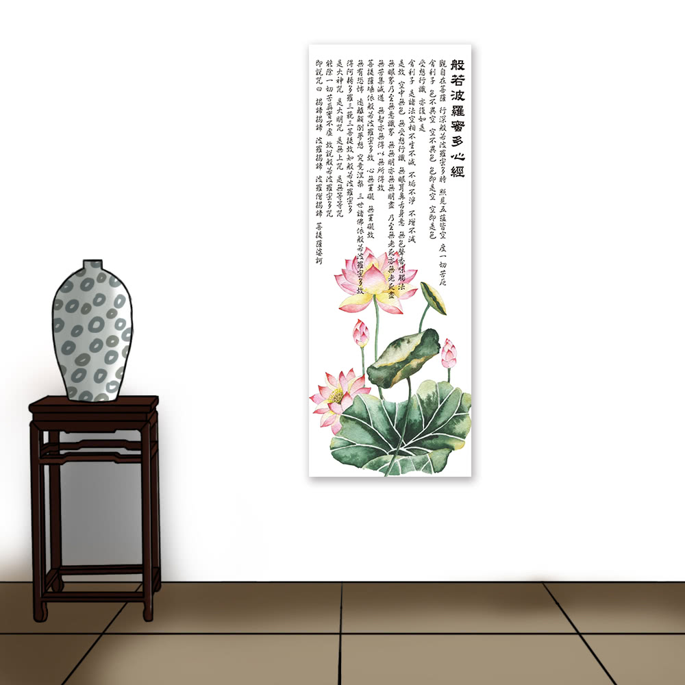 掛軸花卉圖1 掛軸花卉圖1