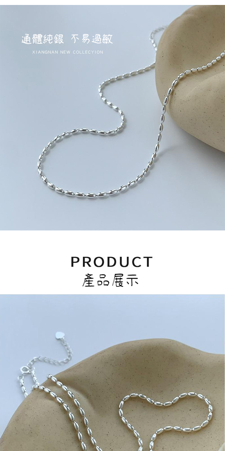通體純銀 不易過敏 產品展示 