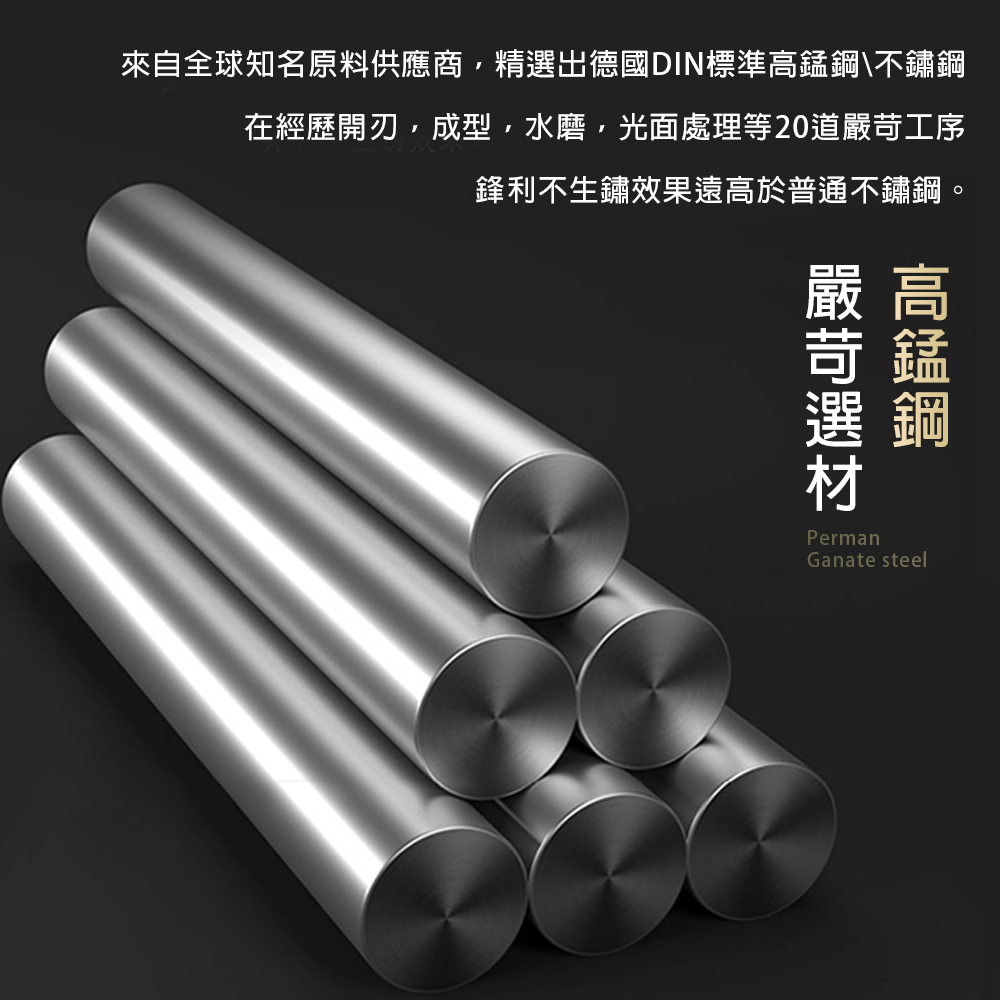 來自全球知名原料供應商,精選出德國DIN標準高錳鋼不鏽鋼