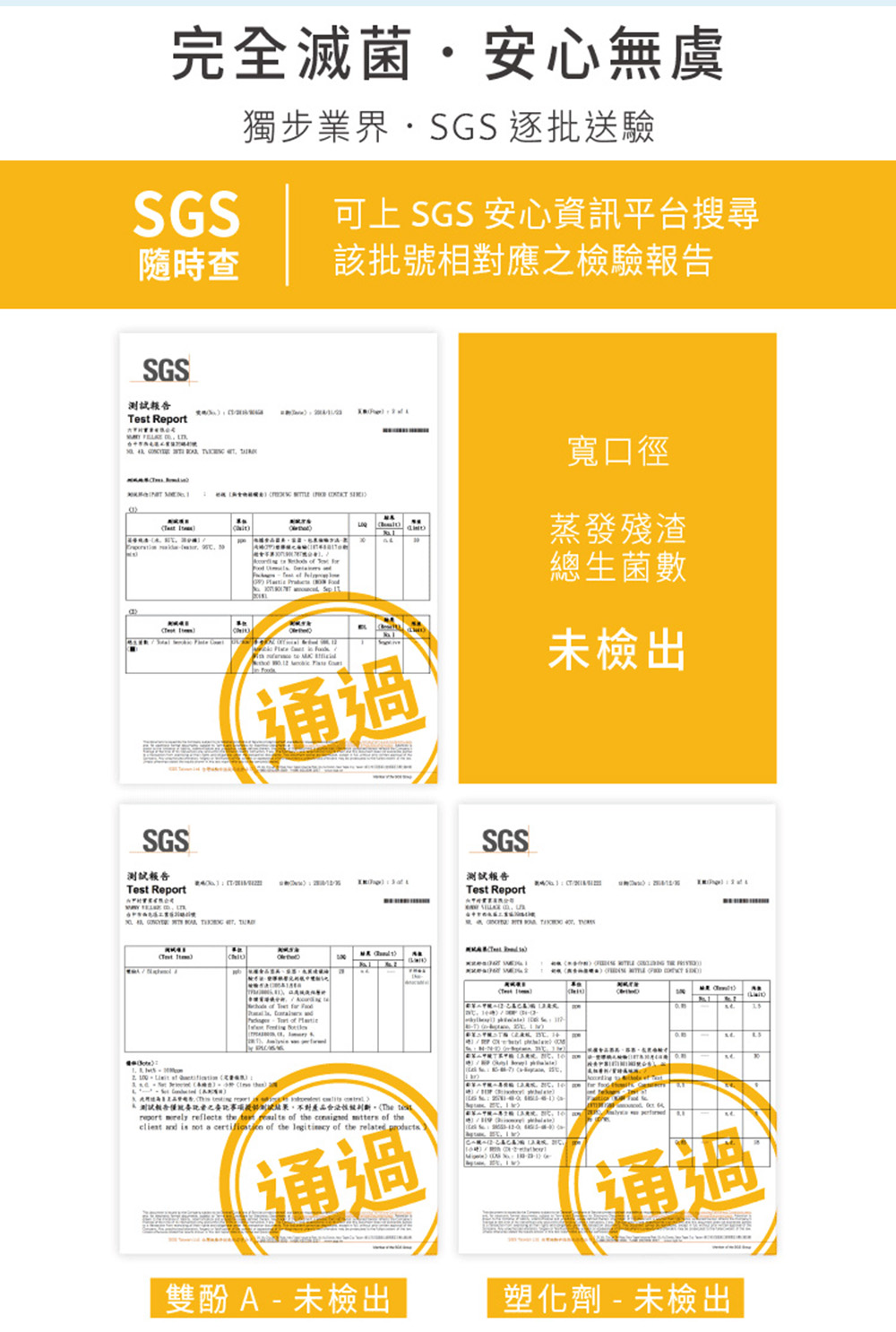 人 測試報告僅就要記者之廣記事項提切到變結果,不對產品合法性被列新、The tist