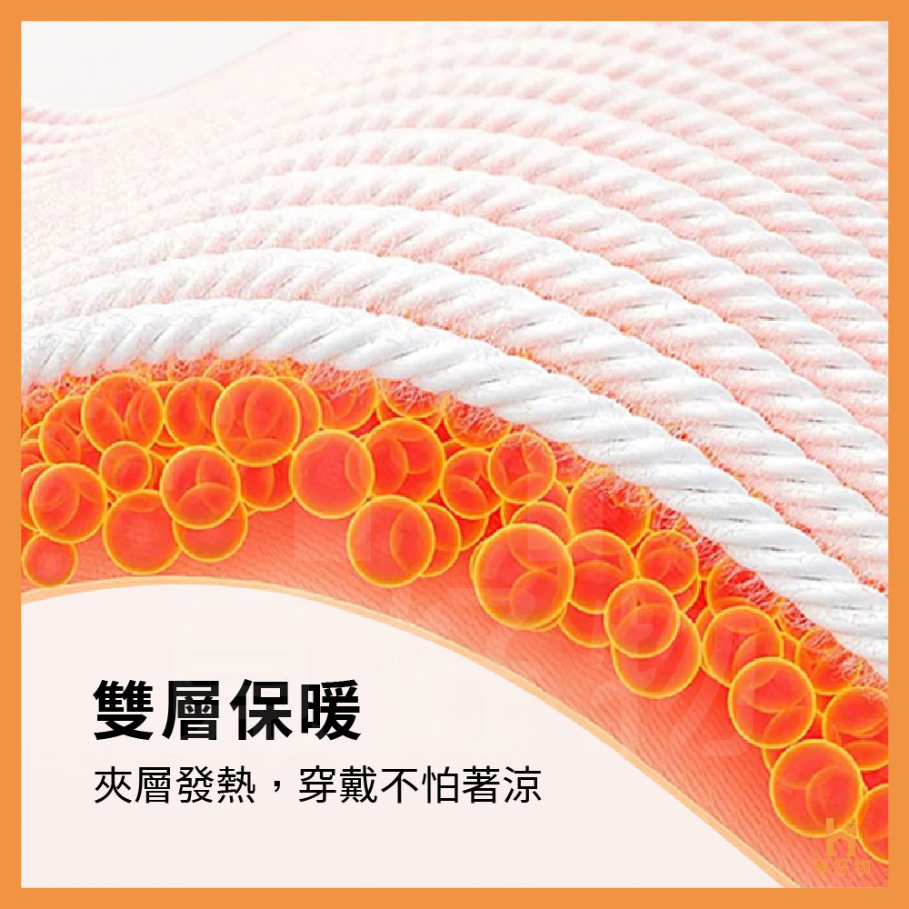 雙層保暖 夾層發熱,穿戴不怕著涼 