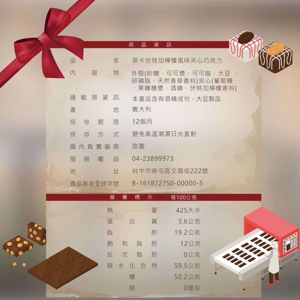 食品業者登錄字號 B161872750000005