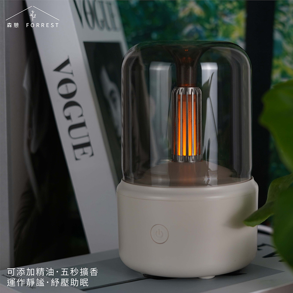 可添加精油五秒擴香 運作靜謐紓壓助眠 