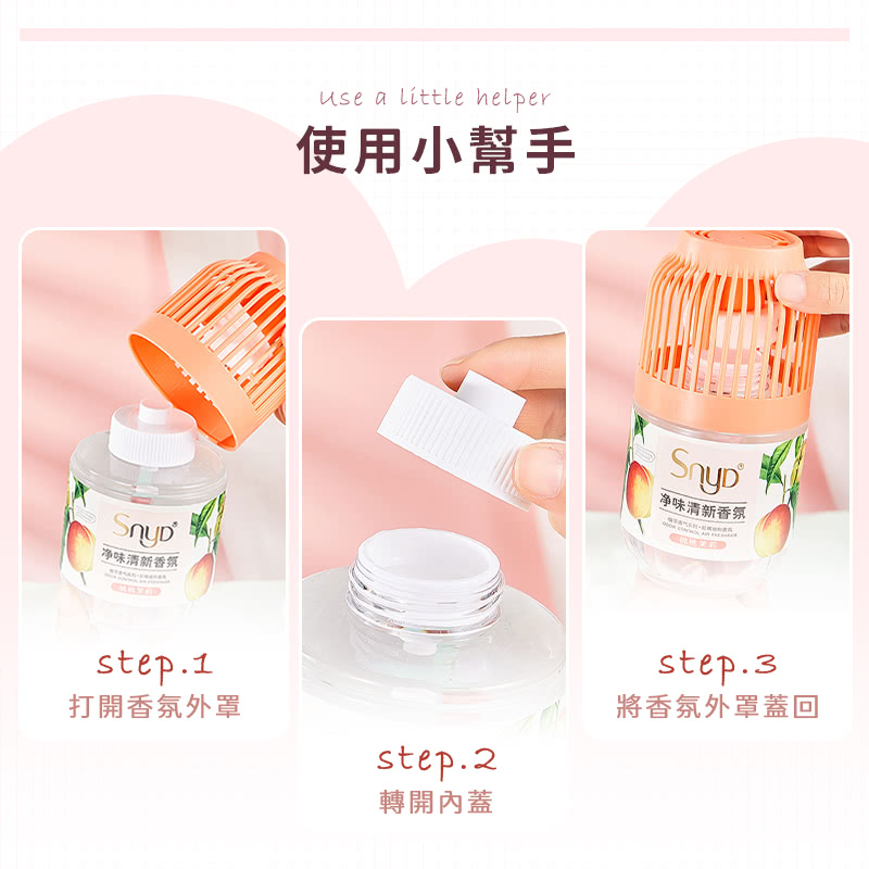 將香氛外罩蓋回