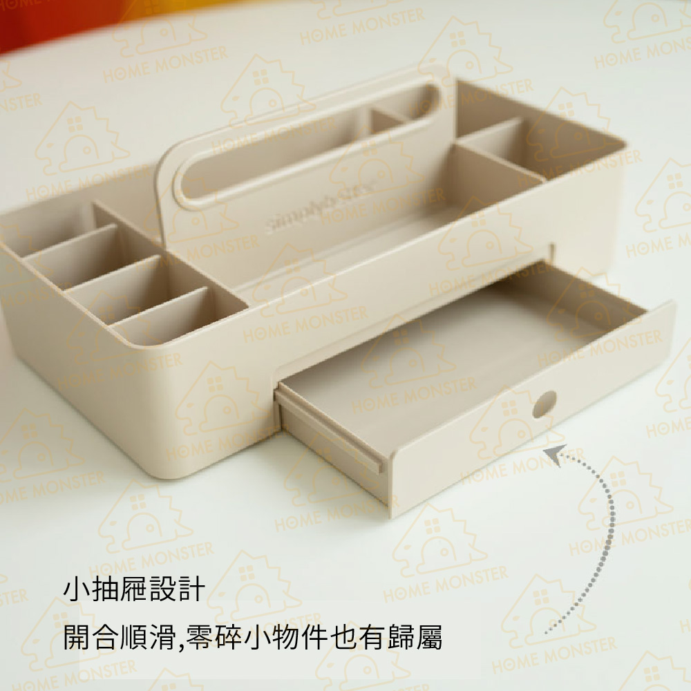 小抽屜設計 開合順滑,零碎小物件也有歸屬 