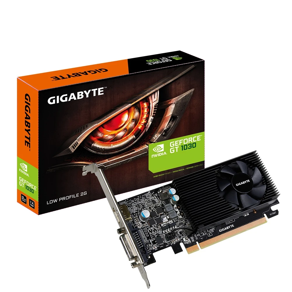 【GIGABYTE 技嘉】技嘉 GT1030 D5 2G 顯示卡 半高卡 附短擋板 GV-N1030D5-2GL / N1030(N1030)