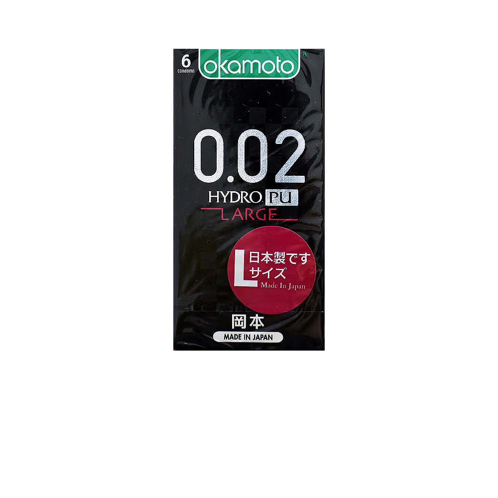 【okamoto 岡本】岡本 002L 加大 大尺碼 保險套 6入(岡本 保險套 002 大尺碼)