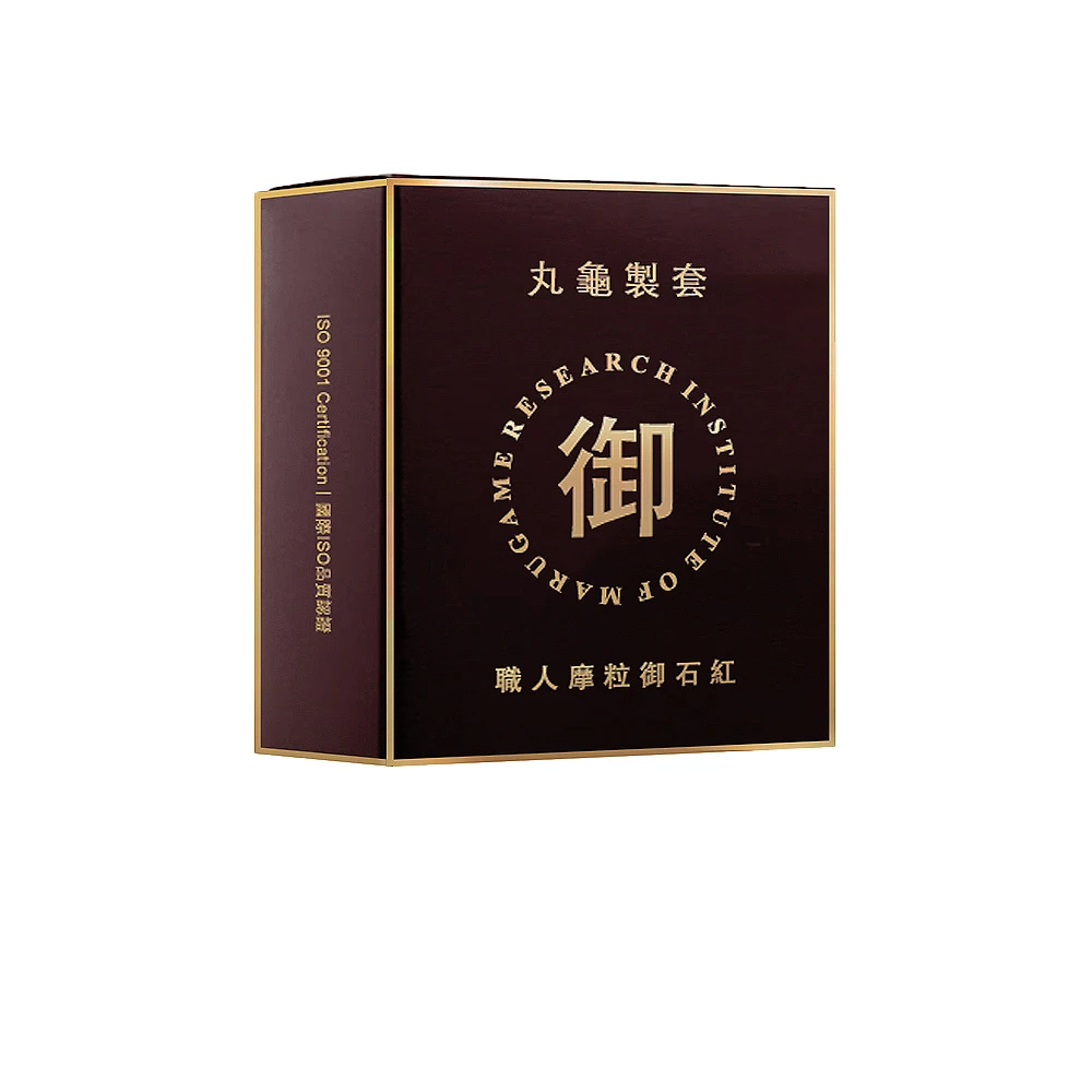 【丸龜製套】丸龜製套 Marugame 御石紅 6入 保險套(丸龜製套 保險套)