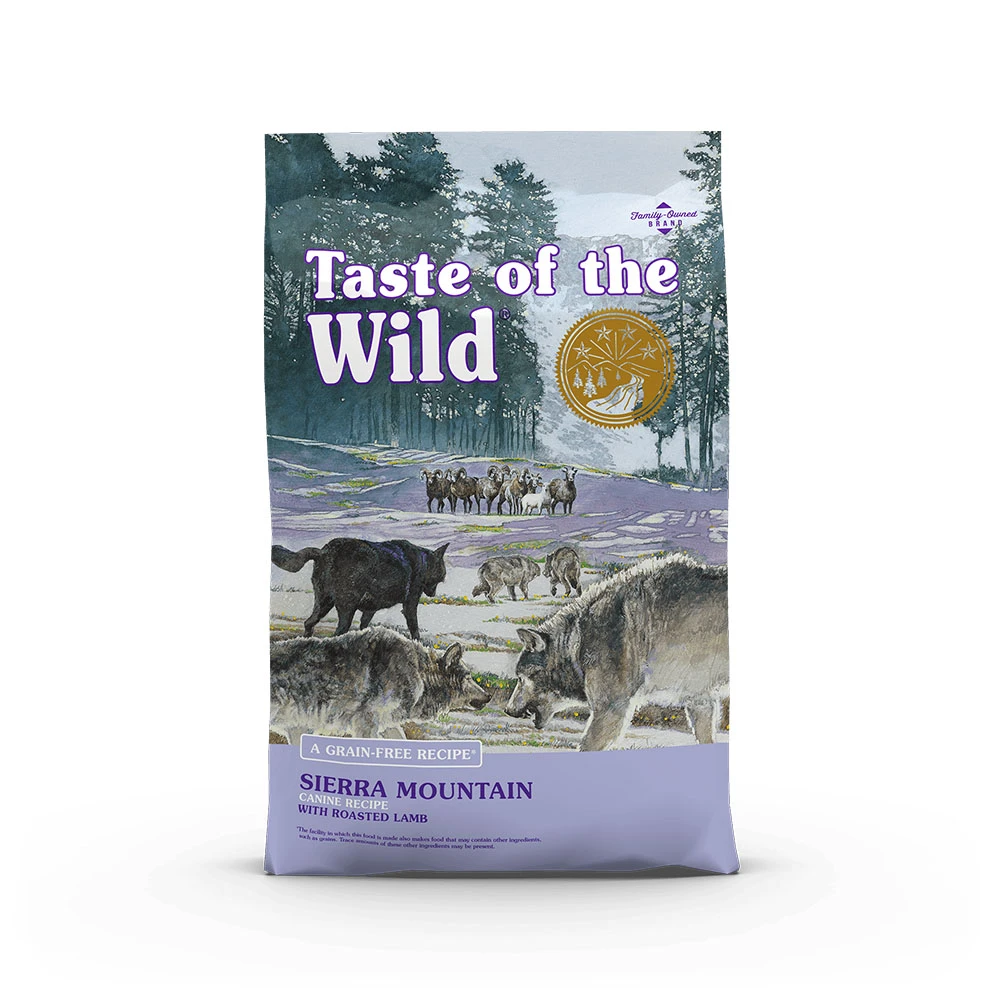 【Taste of the Wild 海陸饗宴】塞拉山燻烤羔羊 2.27kg(全齡犬適用 幼犬飼料 成犬飼料 高齡犬飼料)