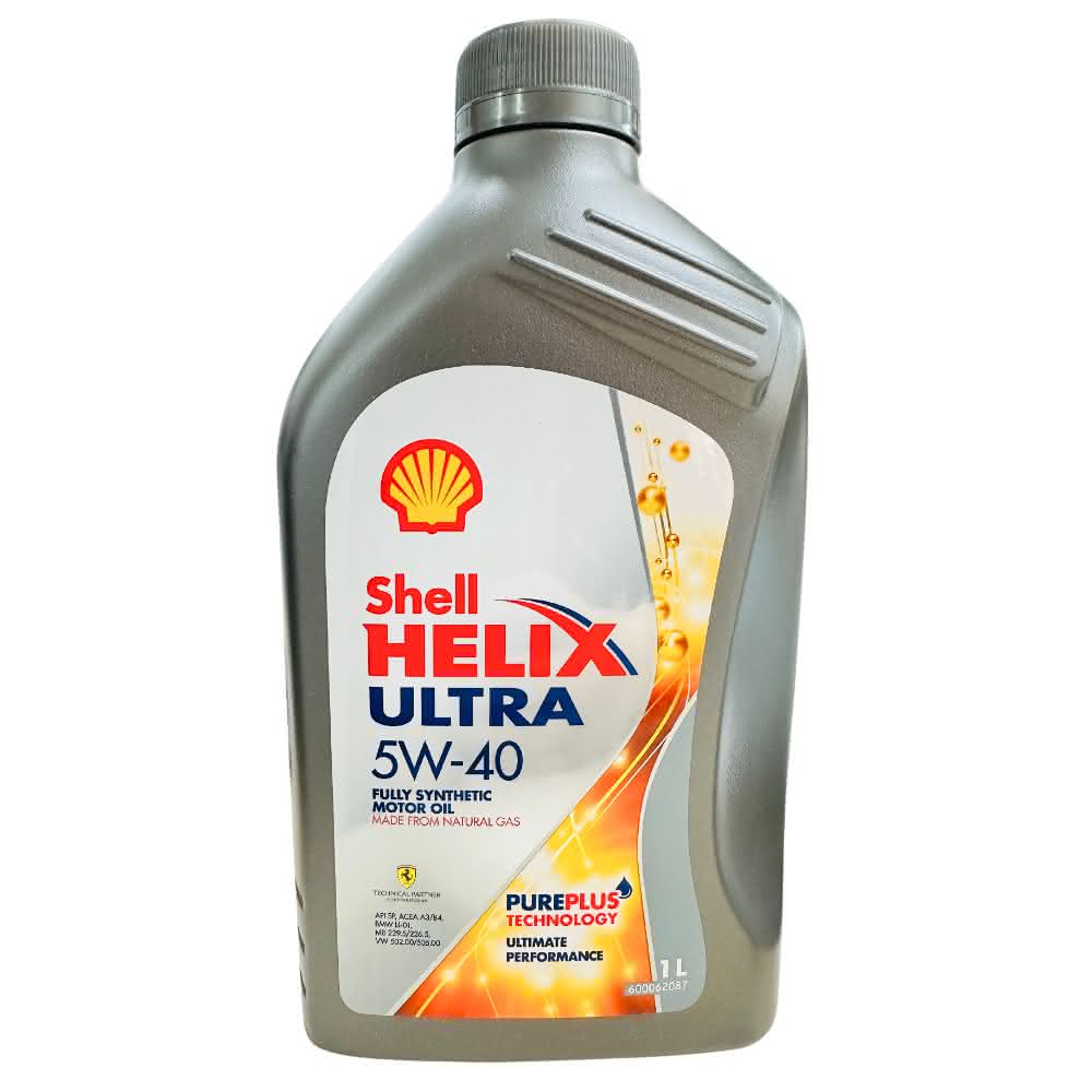 【現貨】快速出貨 Shell HELIX ULTRA 5W40 全合成機油 汽車機油 1L 機油 全合成 5W-40 整箱12罐(Shell)