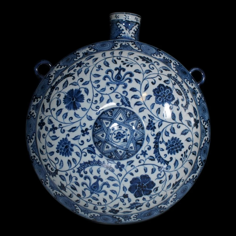 中国清時代染付(青花)のお皿 【公式通販】