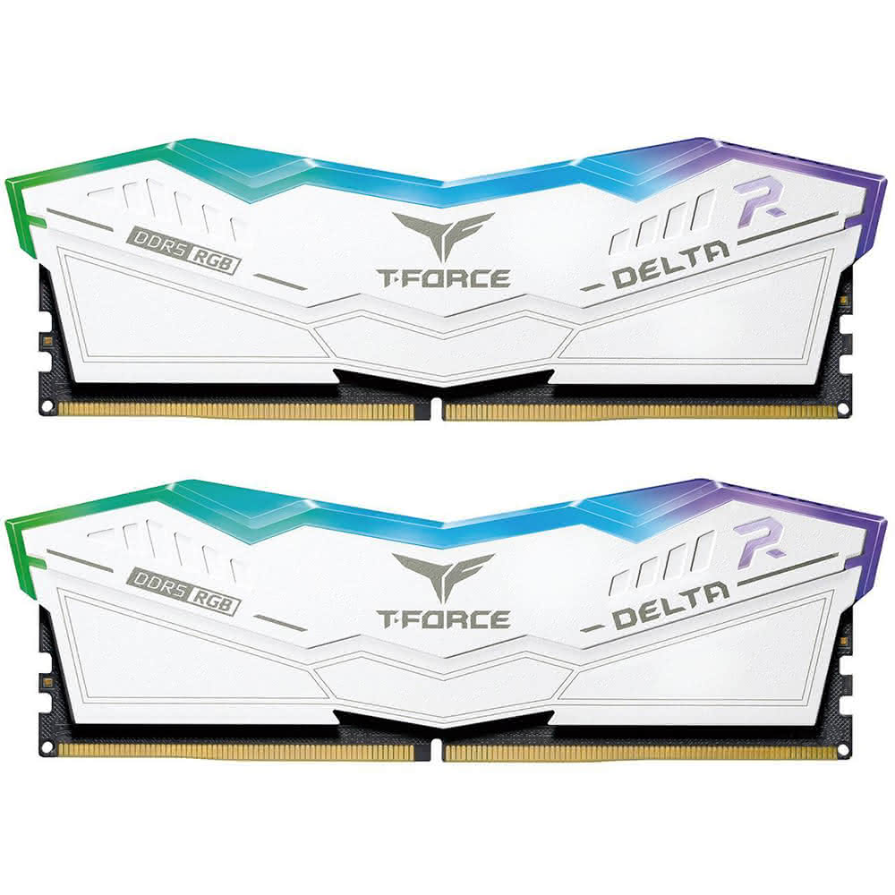 【Team 十銓】T-Force Delta RGB DDR5-6000 CL30 16Gx2(記憶體)