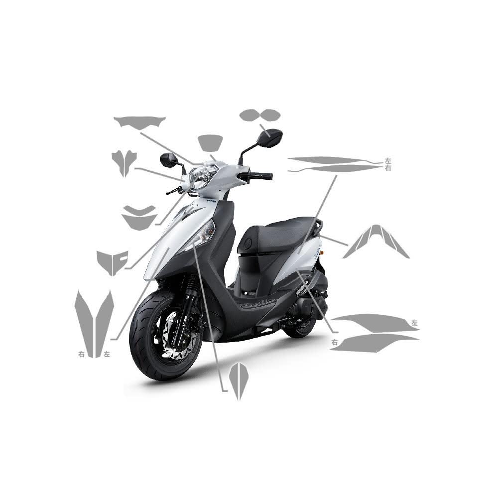 【Doker 鍍客】KYMCO 新豪邁 125 全部位(儀表貼 犀牛皮 TPU 細痕自我修復 抗黃 透亮)