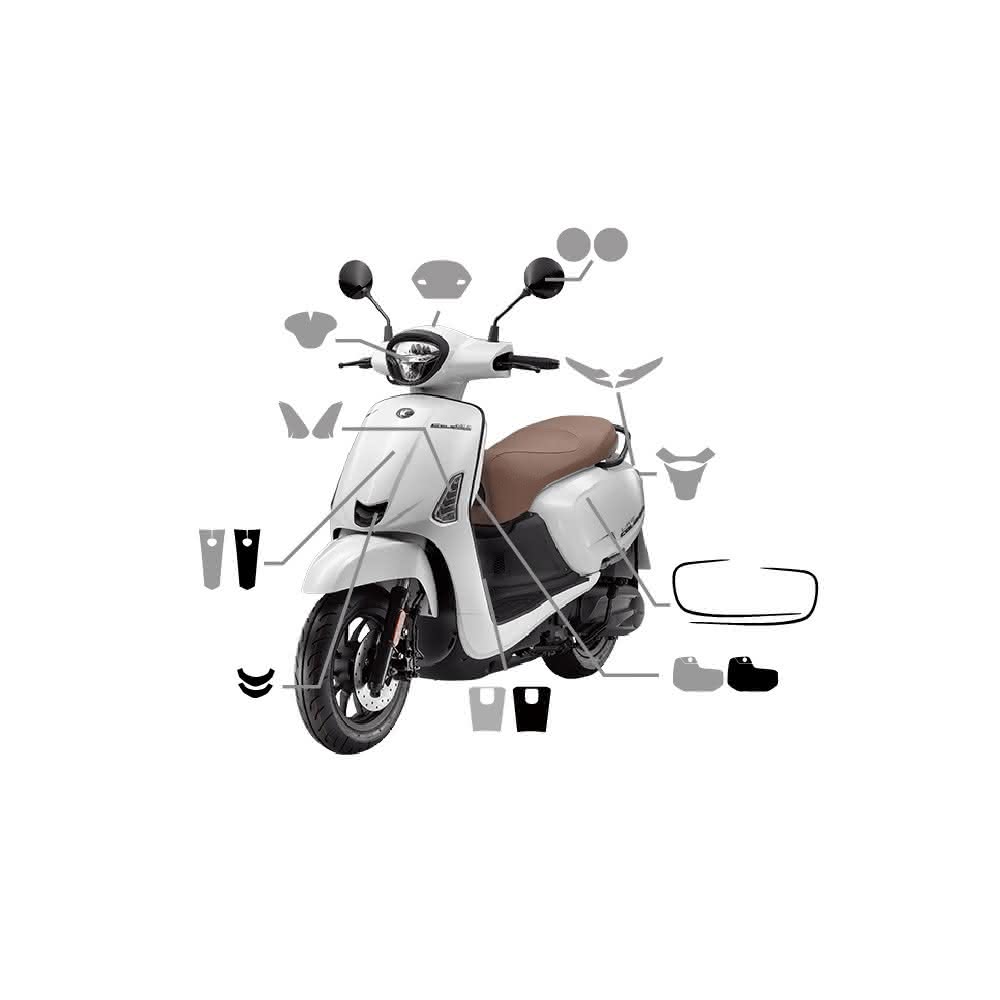 【Doker 鍍客】KYMCO LIKE COLOMBO 150 脂肪族(儀表貼 犀牛皮 TPU 細痕自我修復 抗黃 透亮)