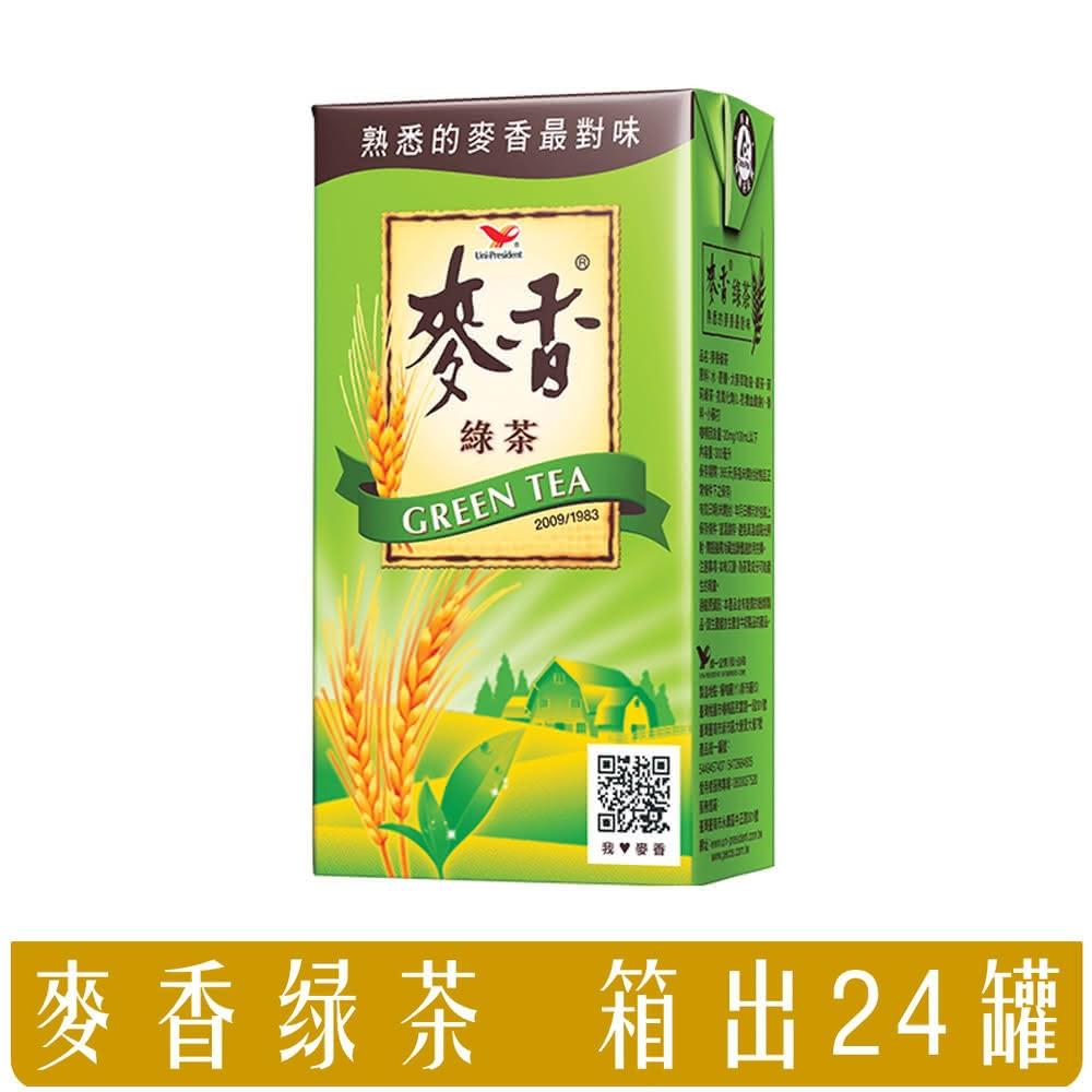 【麥香】統一 麥香 300mlx24入/箱 綠茶