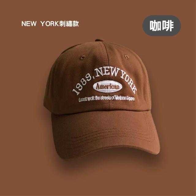 HONG JIN】1989復古棒球帽刺繡棒球帽(潮牌鴨舌帽經典復古老帽