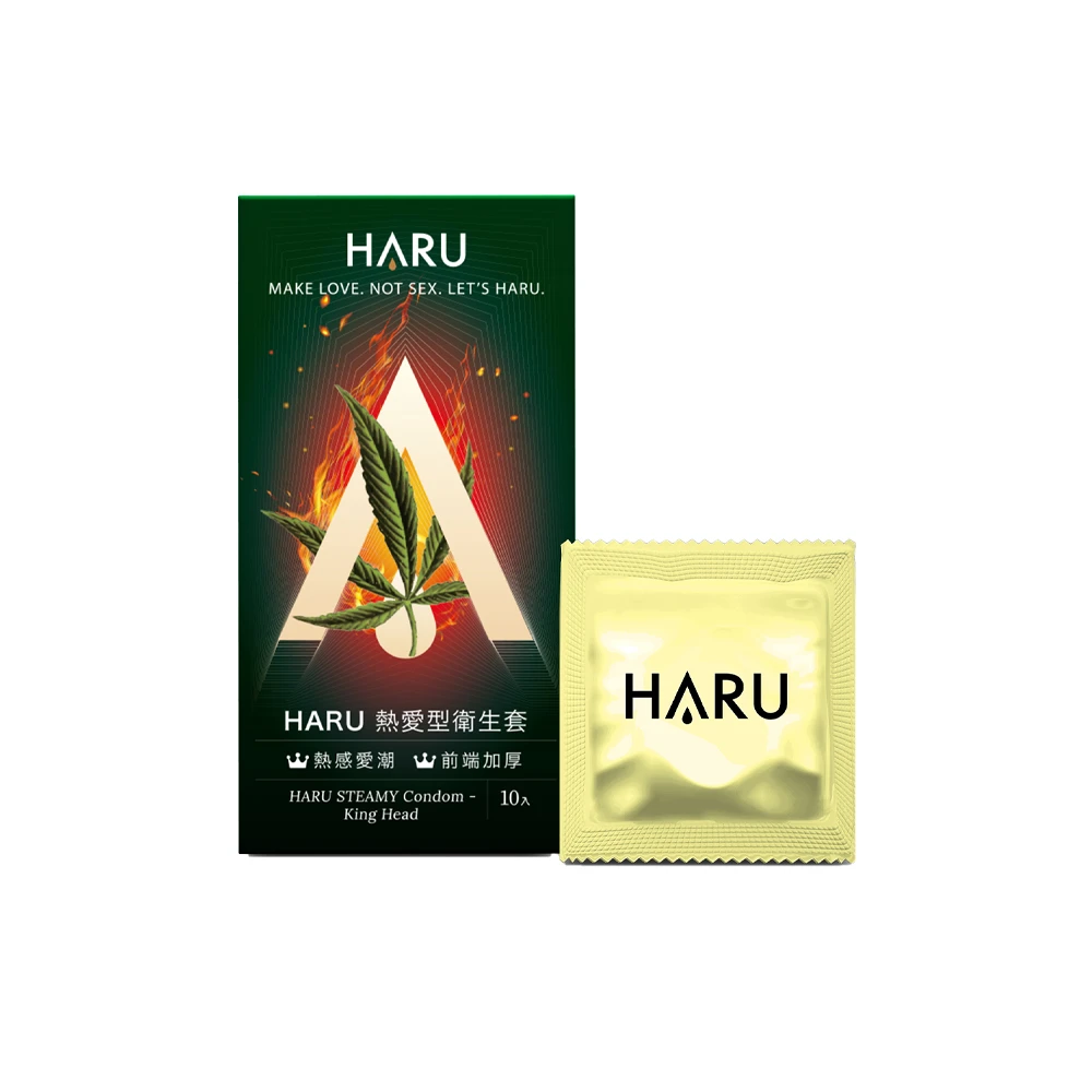 【HARU 含春】HARU 含春 前端加厚 10入 保險套(HARU 保險套)