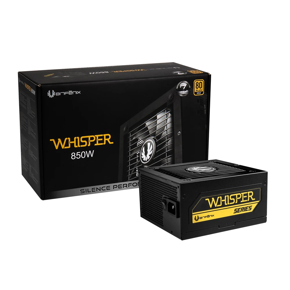 【BitFenix 火鳥】WHISPER 850W 80PLUS 金牌  電源供應器(BWG850M)