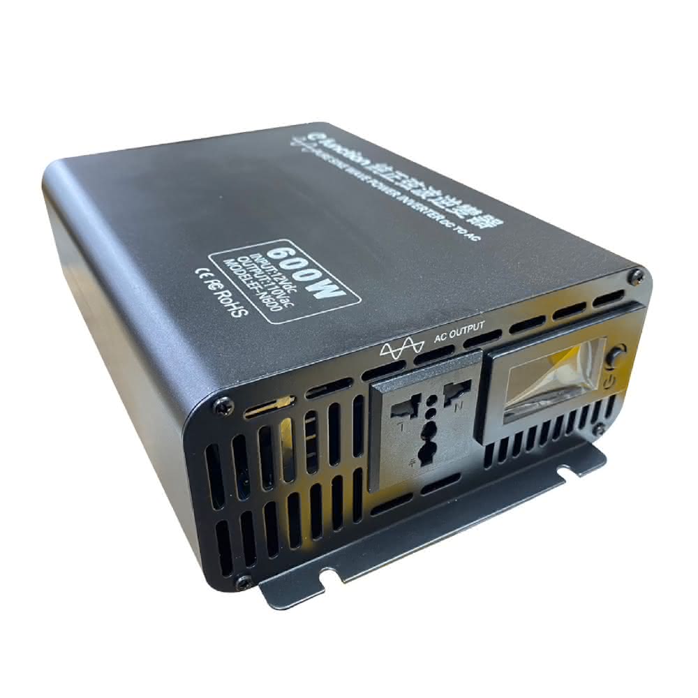 逆變器12V/24V轉110V 1000W(電源轉換器 直流轉交流 變壓器 交直流轉換 純正弦波逆變 變流器 變電器)