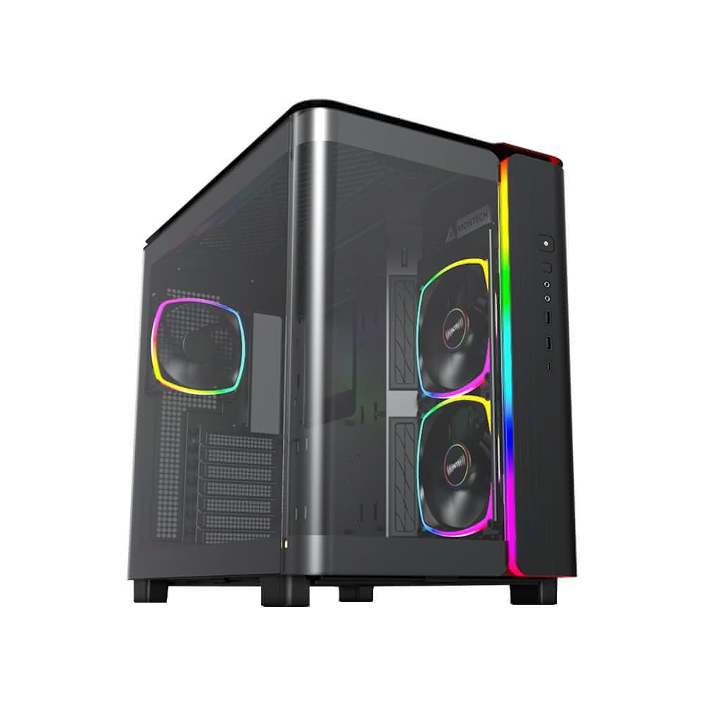 【華碩平台】《超越界限》R7-7800X3D八核 RTX4070TIS 電競電腦(32G/2T SSD/Win11)