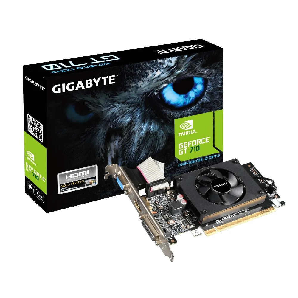 【GIGABYTE 技嘉】GT710 2G D3 / N710D3-2GL(顯示卡)