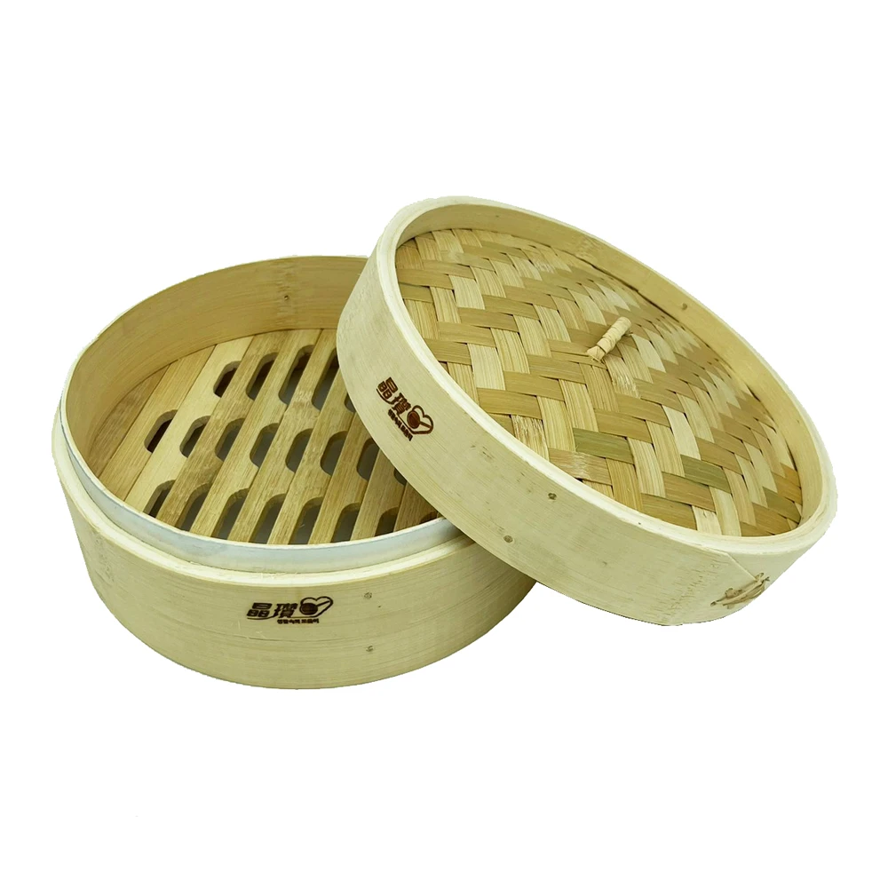 【冬バーゲン★特別送料無料！】 百貨King 晶瓚單層8寸串底竹蒸籠/竹編蒸籠/蒸籠層(單層) その他