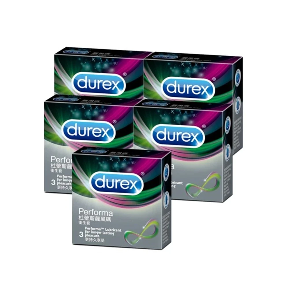 【Durex 杜蕾斯】飆風碼保險套3入*5盒共15入(持久保險套 安全套 衛生套 │情趣職人)