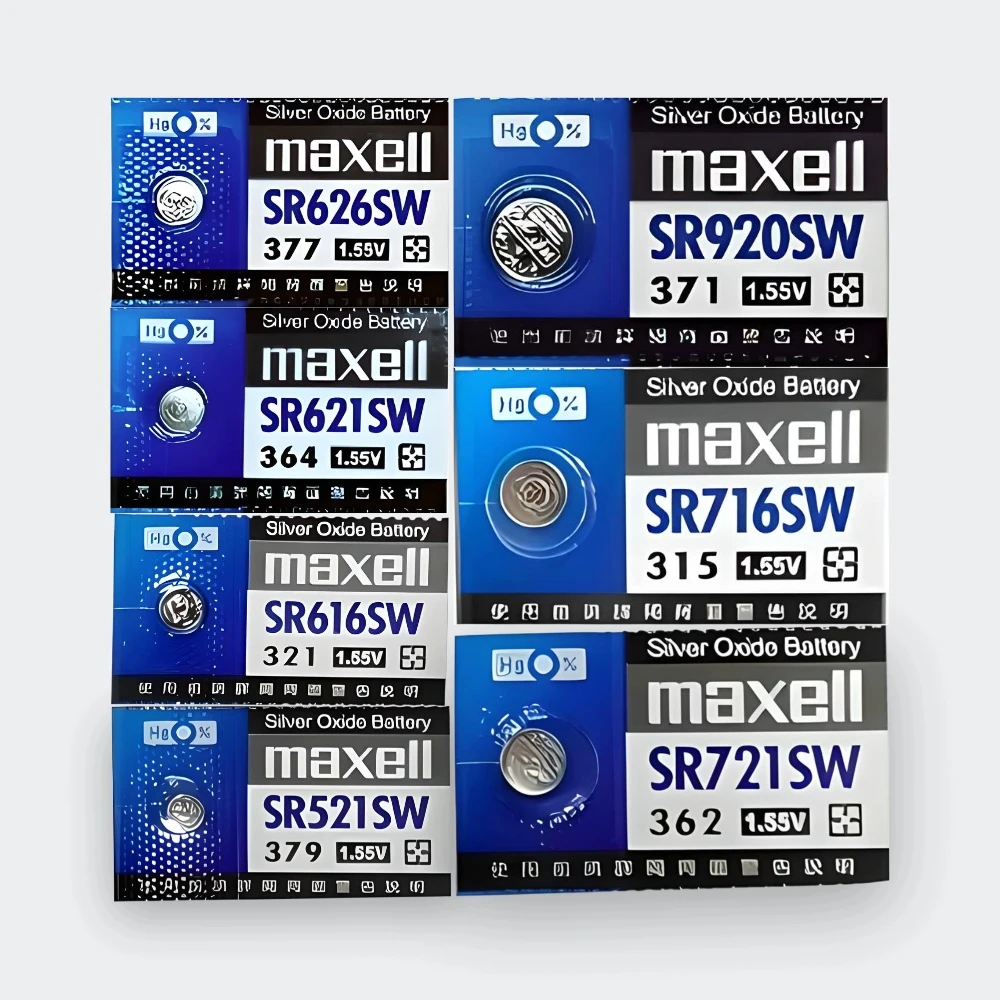 【YUANREN 原人購物】日本製造 MAXELL 鈕扣電池 公司貨(SR920 SR721 SR716 SR626 SR621 SR616 SR521)