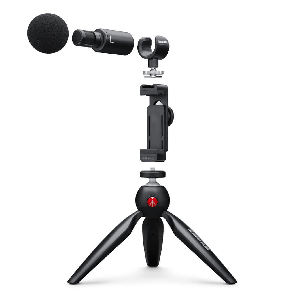 舒耳 Shure MV88+ Video KIT 電容式 USB 麥克風 手機 錄影 Vlogger 公司貨 保固兩年(電容式 麥克風)