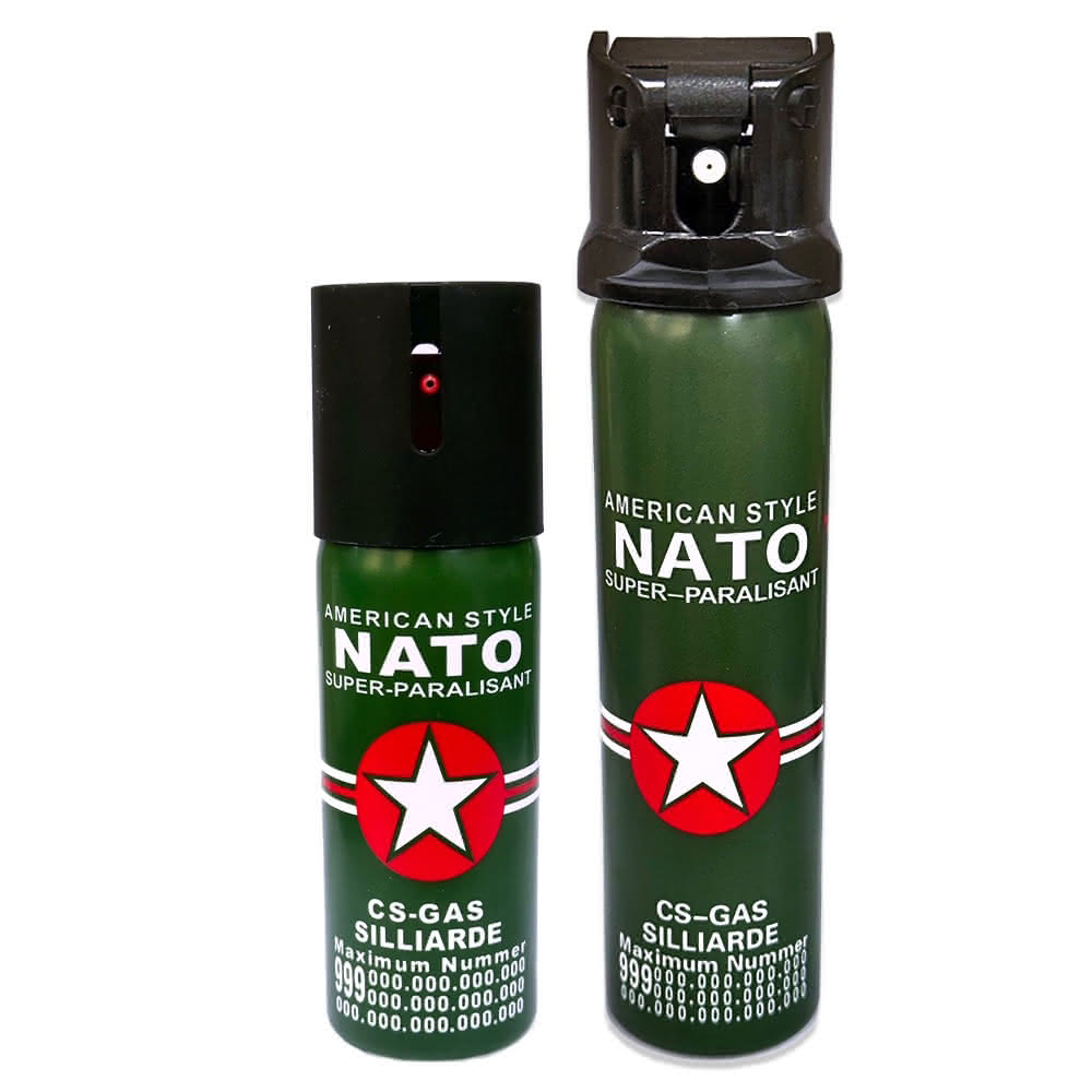 【愛Phone】歹徒剋星 德國NATO 防狼噴霧劑  110ML(辣椒水/防狼噴霧/防身用品/防狼噴霧器/ 辣椒水噴霧)