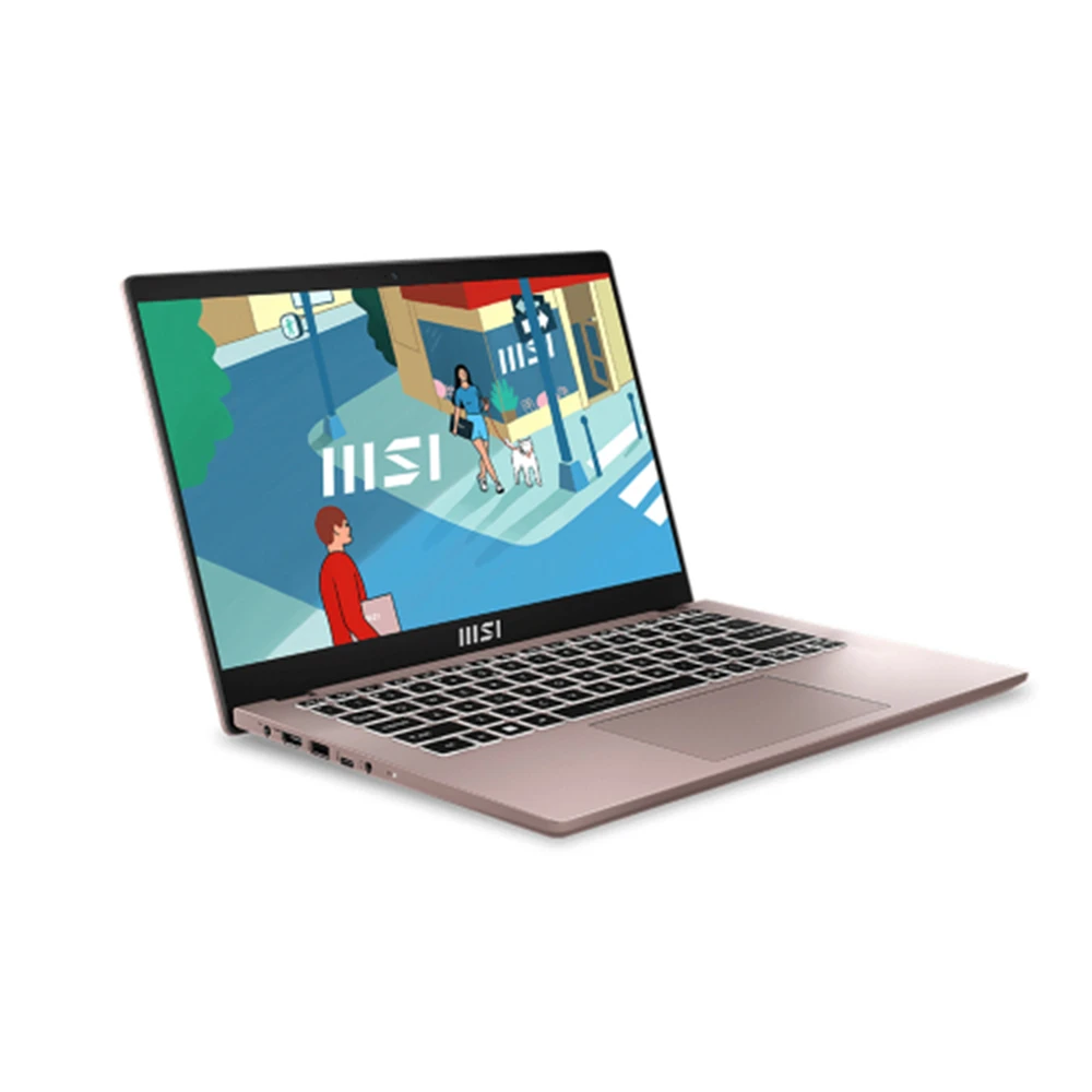 【MSI 微星】Modern 14 C13M-887TW 14吋 粉(i7-1355U/16G DDR4/1TB PCIE/W11)