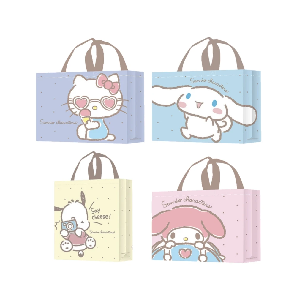 【SANRIO 三麗鷗】環保大容量收納/購物袋 11L/18L(多款任選/平行輸入)