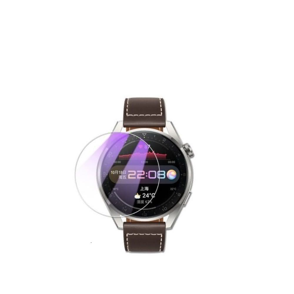 玻璃保護貼 適用 華為 Huawei Watch GT3 Pro 46mm 智慧手錶 螢幕保護貼 強化 防刮 保護膜(保護貼 軟膜 滿版)