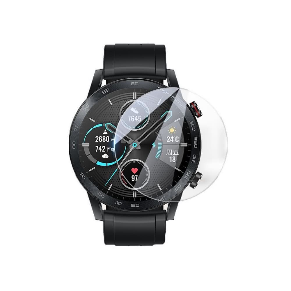 玻璃保護貼 適用 華為 HUAWEI Watch GT 46mm 42mm 智慧手錶 鋼化玻璃 強化保護膜(保護貼 軟膜 近滿版)