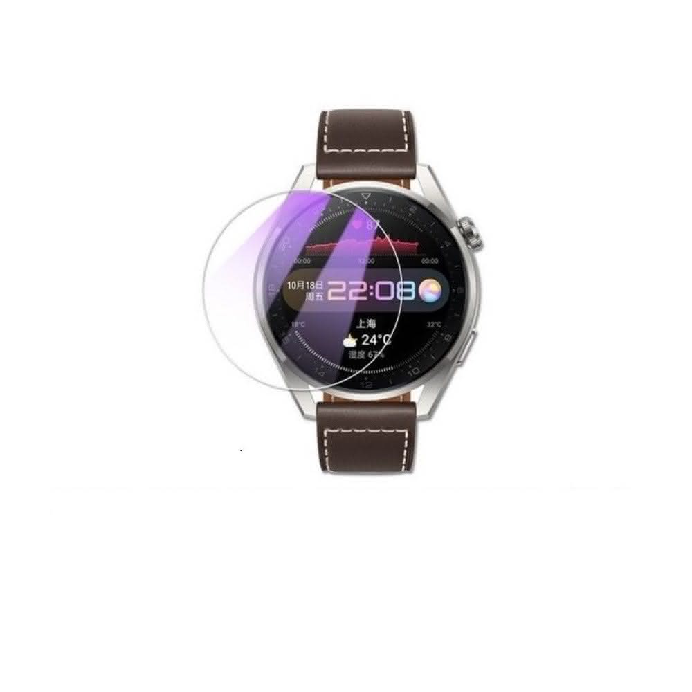 玻璃保護貼 適用 華為 Huawei Watch GT3 Pro 43mm 智慧手錶 螢幕保護貼 強化 防刮 保護膜(保護貼 軟膜 滿版)