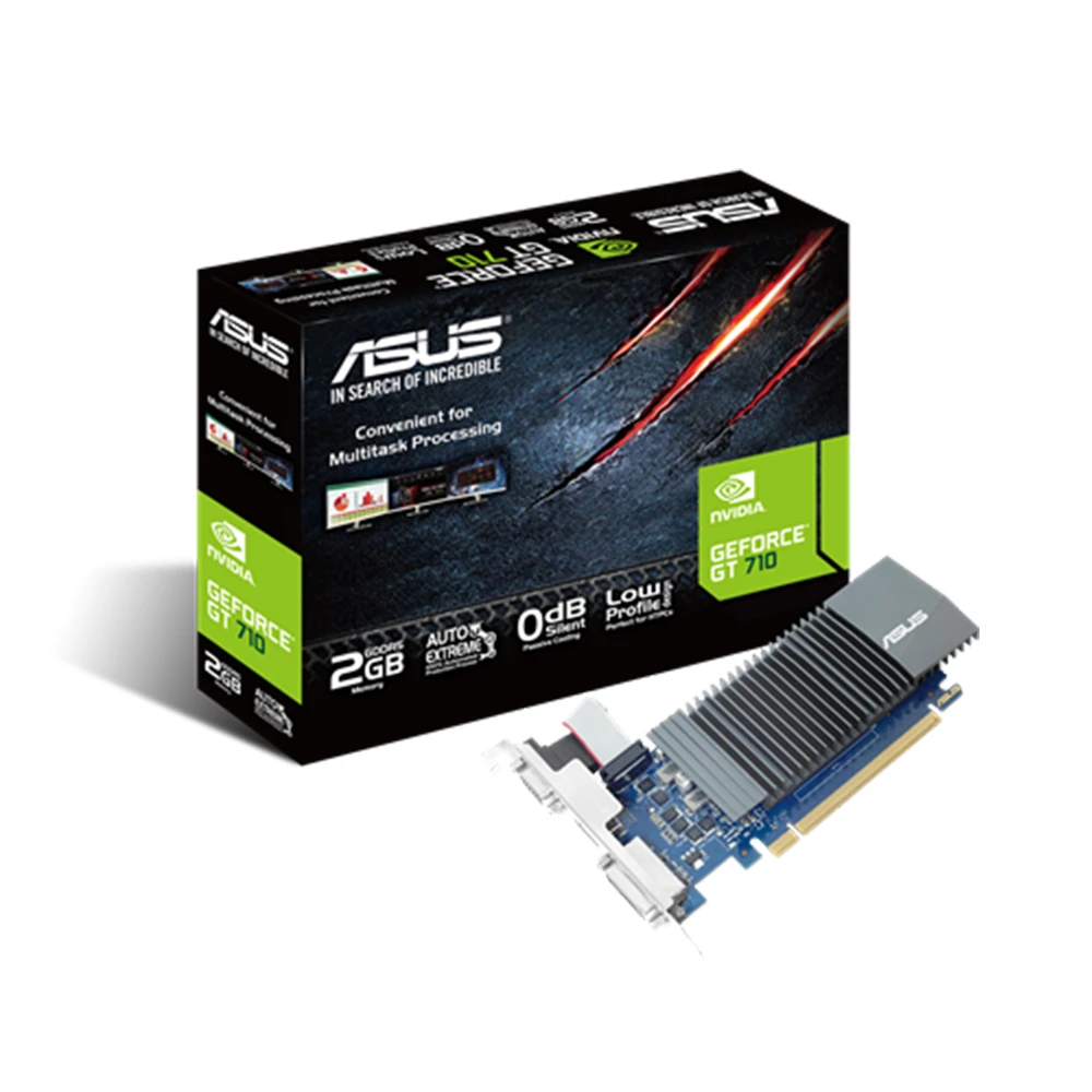 【ASUS 華碩】GT710-SL-2GD5-BRK-EVO 顯示卡