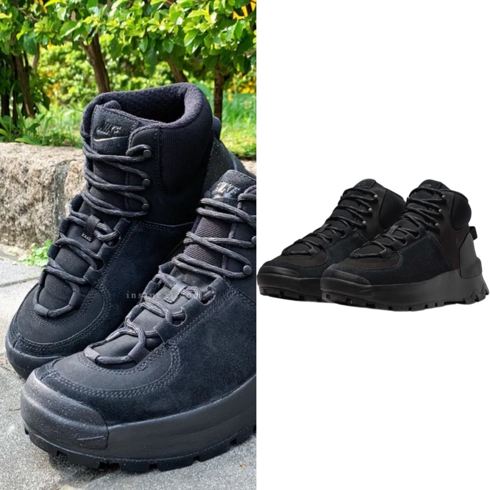 (WMNS) Nike City Classic Boots 'Black Anthracite' DQ5601-003