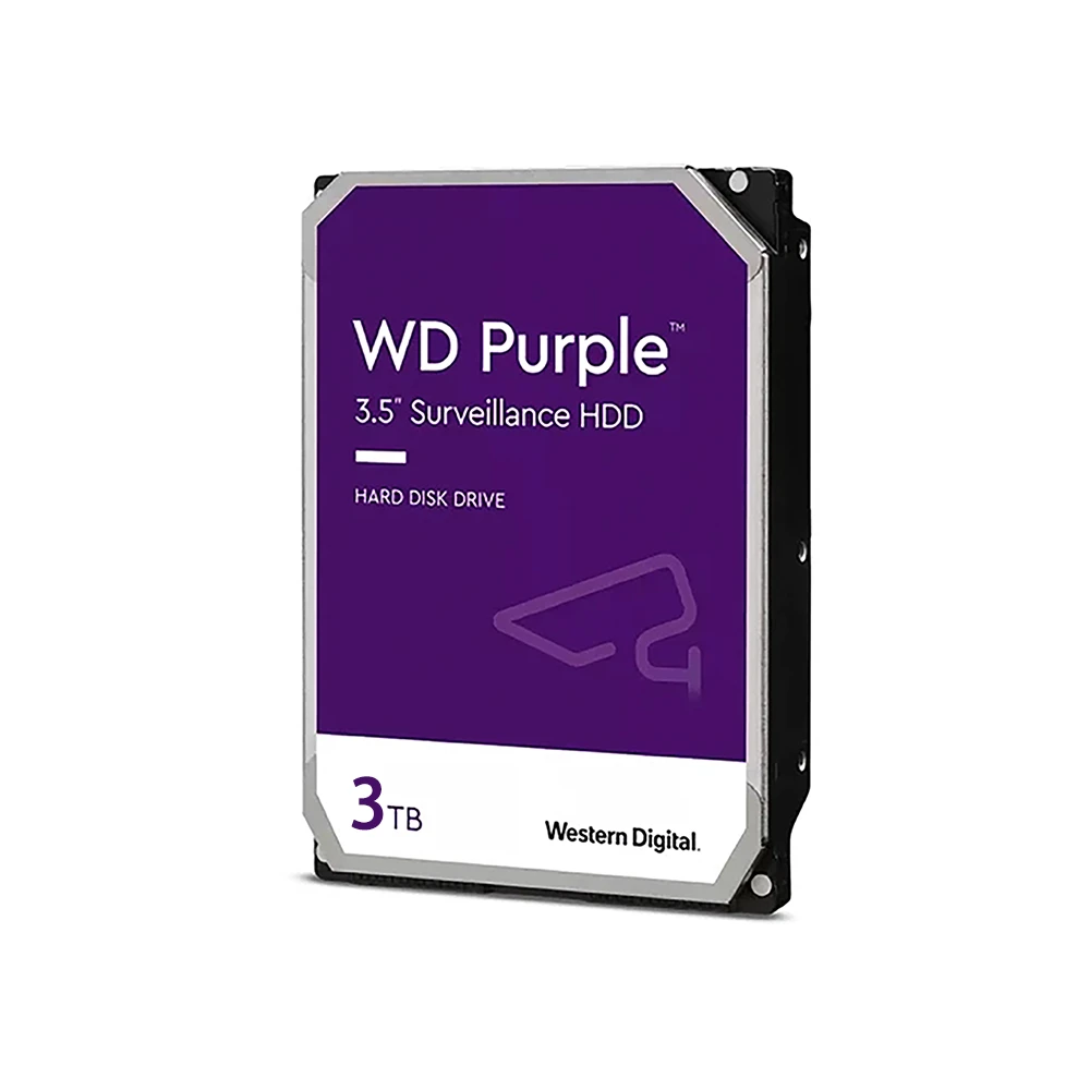 【WD 威騰】紫標 3TB 3.5吋監控碟(AV影音監控)