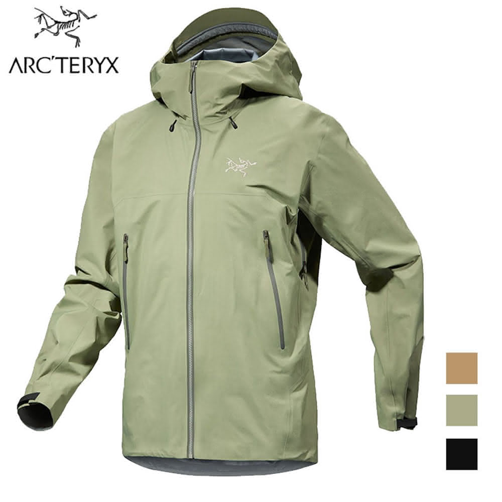 【Arcteryx 始祖鳥】男 Beta 輕量防水外套 多色 GORE-TEX 防水外套 登山夾克(X000007725)