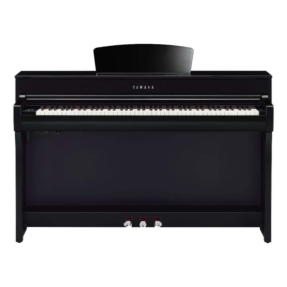 【Yamaha 山葉音樂】山葉 YAMAHA Clavinova CLP 735 〔黑色烤漆〕 88鍵 數位 電鋼琴 公司貨 一年保(yamaha 電 鋼琴)