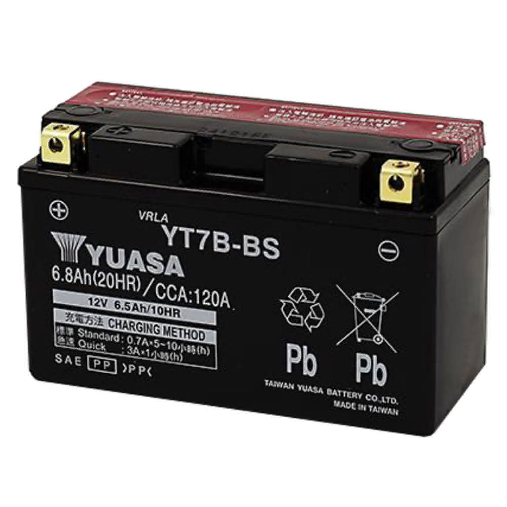 【湯淺】YTX7B-BS(機車電池 車用電瓶 完全免保養 高科技AGM 密閉型電池 電瓶 YUASA 防爆石 鉛鈣合金)