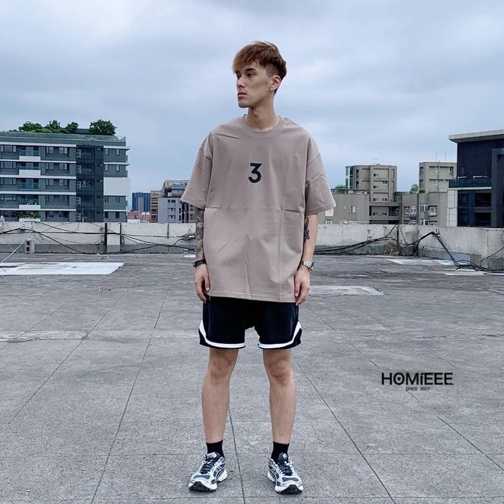 Homieee INNERSECT x Jerry Lorenzo 三生萬物短袖手勢OK 碳灰淺