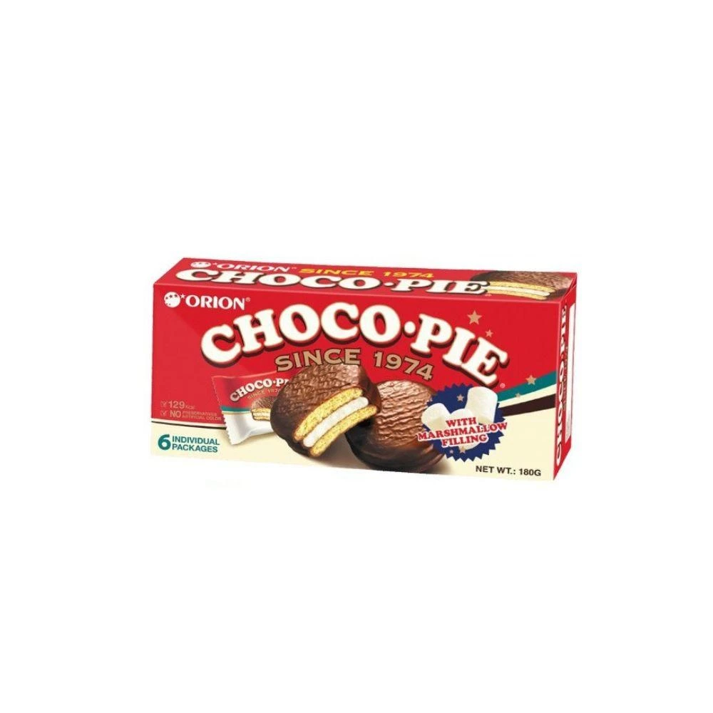 【好麗友】韓國 ORION 好麗友 CHOCO PIE 巧克力派 6入