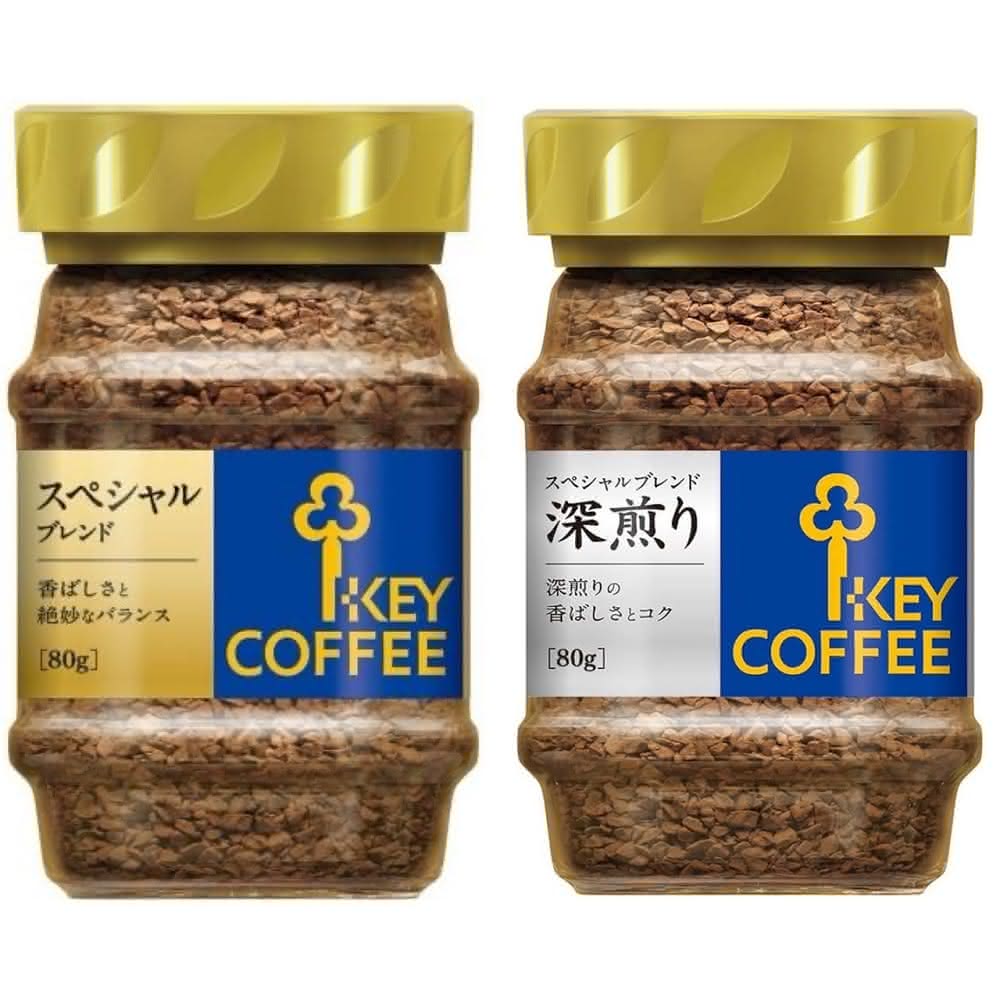 【KEY COFFEE】日本 KEY COFFEE 特級 深焙 即溶咖啡(悠西將)