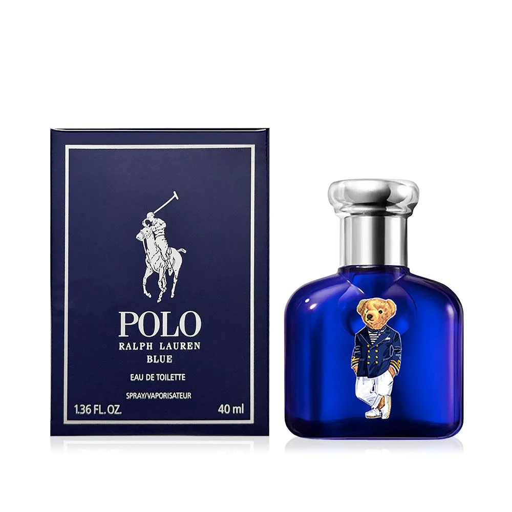 【RALPH LAUREN】Polo 藍色馬球淡香水 40ml 小熊版(國際航空版)