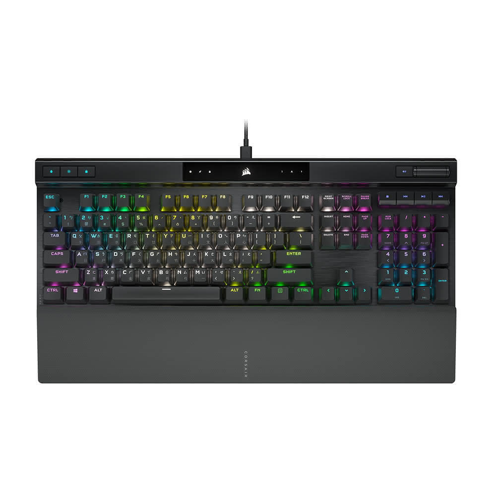 【CORSAIR 海盜船】K70 PRO 銀軸RGB機械式鍵盤